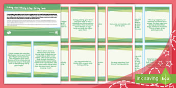 Talking to Boys about Puberty Sorting Cards