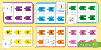 100+ Number Bonds of 10 Worksheets - Primary Resources - KS1