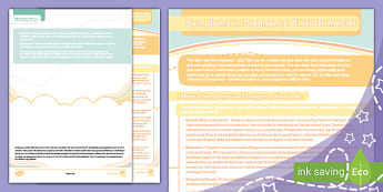 A Midwife's Guide: Symptoms in Pregnancy - Third Trimester
