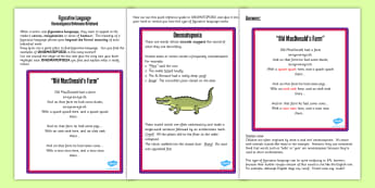 onomatopoeia exercises pdf primary worksheet resources