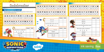 Sonic the Hedgehog Activities | SEGA | Twinkl - Twinkl