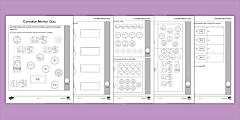 Money Quiz for Grade 1