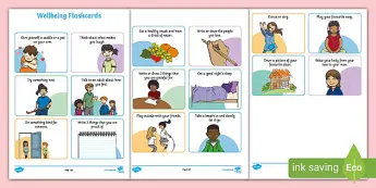 Wellbeing Flashcards • Twinkl.com.au