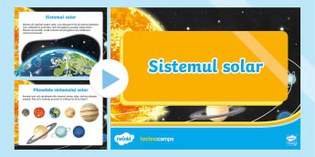 Sistemul solar – PowerPoint interactiv