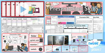 presentation skills ks1