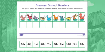 10 000 top ordinal numbers teaching resources