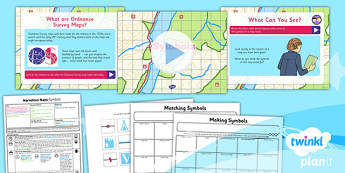 UKS2 Marvellous Maps - Map Skills Lesson Plans