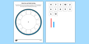 Clock Craft - Create a Clock School Project - Twinkl