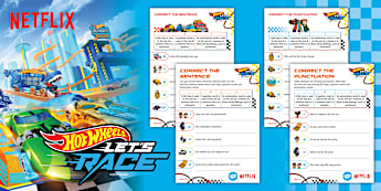 Hot Wheels: Punctuation Pack