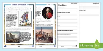 French Revolutions | twinkl.co.uk