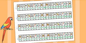 Number Track Math Recovery Mathematics Number Track โข Twinkl.com.au