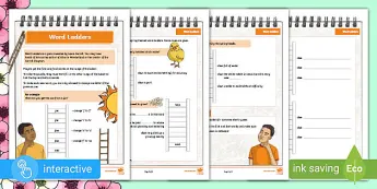 Spring Word Ladder Spring Literacy Activities | twinkl.co.uk