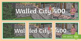 Walled City 400 Display Banner