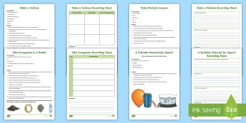 KS2 British Science Week 2018 Activity Pack - general investigations, exploration and discovery, scientific investigations, observing scientific c