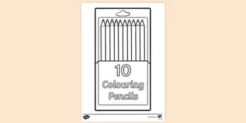 Number 10 Colouring Pages | twinkl.com.au