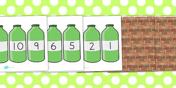 Nursery Rhymes | 10 Green Bottles Primary Resources - Twinkl