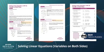 Linear Equations Resources | twinkl.com.au