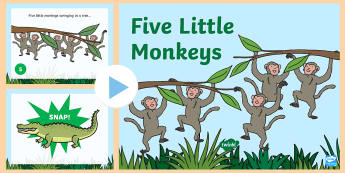 Five Little Monkeys Year 1 Year 2