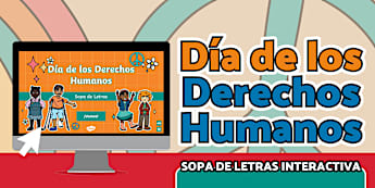 Sopa de Letras Interactiva: Día de los Derechos Humanos