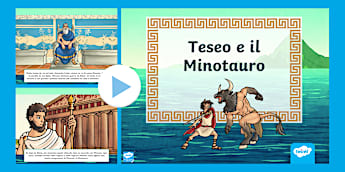Teseo e il Minotauro PowerPoint