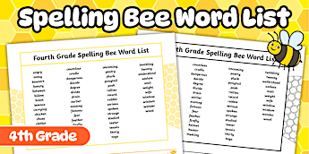 Spelling 4th Grade • Twinkl.com