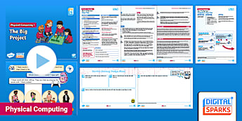 Physical Computing 1 Lower Key Stage Two - Digital Sparks - |Twin