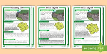 Walled City 400 Differentiated Fact File Activity