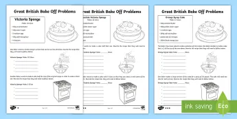 Baking Maths Activities | twinkl.co.uk