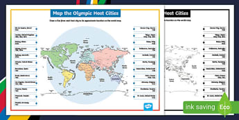 Puzzle Template World Map - Social Studies - Twinkl USA