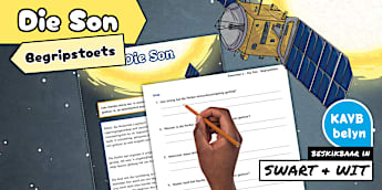 Gr 4 NW - Kwartaal 4 - Die Son - Begripstoets (KABV Belyn)
