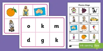 Phonics Bingo Games | twinkl.com.au
