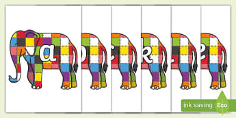 Elmer the Elephant Activities | Primary Resources - Twinkl