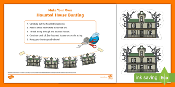 Haunted Houses Art | twinkl.co.uk