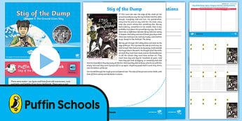 Daily Reading: Stig of the Dump - Chapter 1 Activity Pack Ages 7-11