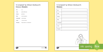 William Wordsworth Poems | twinkl.co.uk