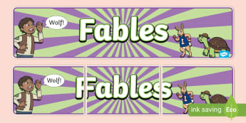 writing a fable checklist clipart