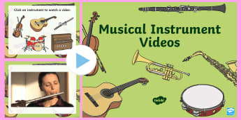 Musical Instrument Video PowerPoint-musical instrument, instrument, video powerpoint, powerpoint, music, sounds, sound powerpoint, noises