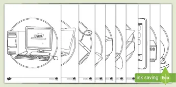 Technology Colouring Pages • Twinkl.com.au