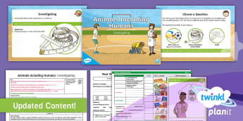 Animals Including Humans - Year 3 Science Resources - Twinkl