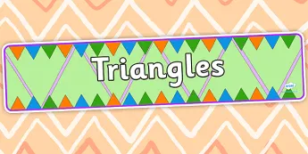 Triangles Mathematics • Twinkl.ca