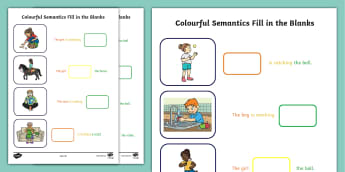 Colourful Semantics Resources - SALT Inclusion - Twinkl