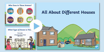 Types Of Houses And Homes Powerpoint