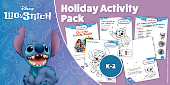 Lilo & Stitch: Holiday Activity Pack for K-2nd