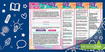 Your Child's Learning in Reception - Physical Development