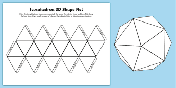 Optogon Shape.net 3D Shape Nets | twinkl.com