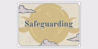 Safeguarding Lettering Safeguarding Wellbeing Resources | twinkl.co.uk