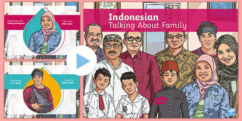 Learn How to Talk About Your Family in Indonesian