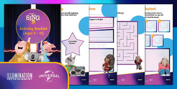 Sing 2: Activity Booklet [Ages 5 - 11]