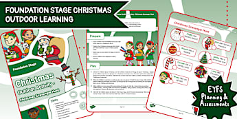 Outdoor Learning Foundation Stage - Planning - & Assessment - EYFS