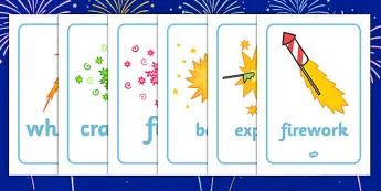 Bonfire Night Words | twinkl.com.au